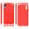 Flexi Slim Carbon Fibre Case for Huawei Y7 Pro (2019) - Brushed Red